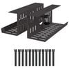 vidaXL Kabli haldamise tray laua all 2 tk Must 35 x 12 x 13 cm Teras