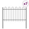 vidaXL Aiandus aiapaneel BOXTEL 7 pcs 11,9 x 0,8 m Pulberkattega teras