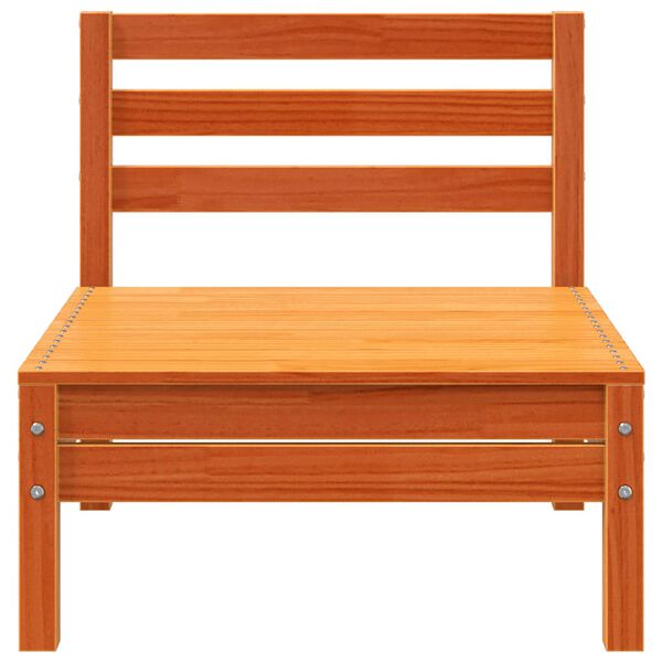 vidaXL k&auml;etugedeta aiadiivani moodul, vahapruun, m&auml;nnipuit