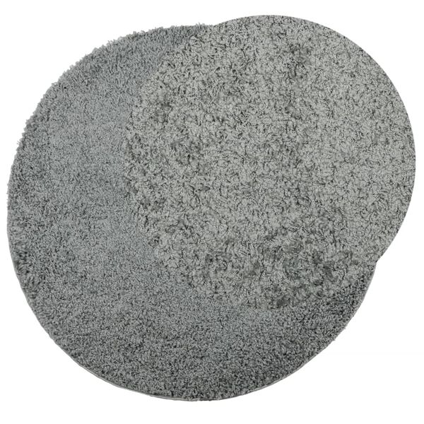 vidaXL k&otilde;rge narmaga Shaggy vaip, roheline, &Oslash; 280 cm