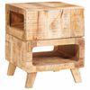 vidaXL Otsalaud riiuliga Pruun 40 x 40 x 49 cm Tugev mango puu