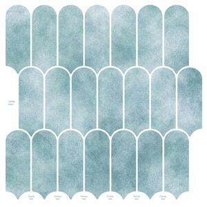 vidaXL Sulgedest plaat 10 pcs Roheline 30 x 30 cm Pol&uuml;uretaan ja PET