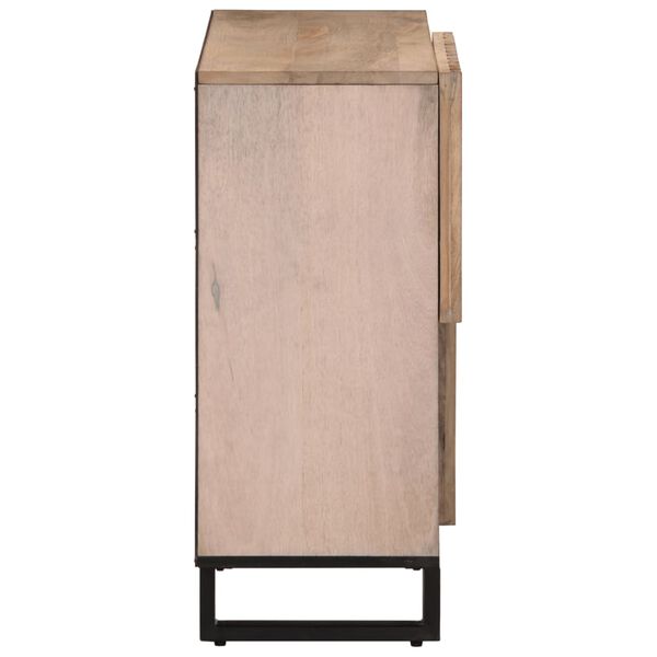 vidaXL puhvetkapp, 80 x 34 x 75 cm, mangopuit