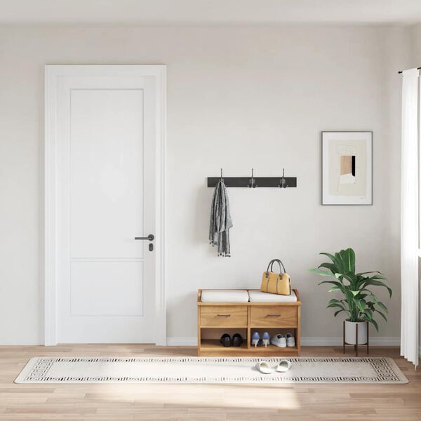 vidaXL vaip, pestav, 80 x 300 cm, helebeež