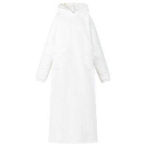 vidaXL Tekk-pusa Valge M Fliis ja Flanell