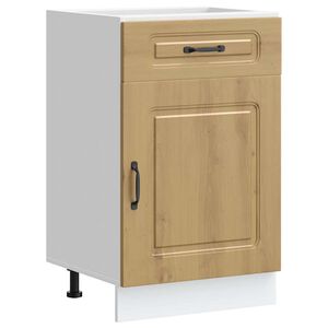 vidaXL k&ouml;&ouml;gi aluskapp, Kalmar, k&auml;sit&ouml;&ouml;tamm, tehispuit