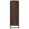 vidaXL raamatukapp pruun tamm 60x35x107,5 cm Engineered Wood