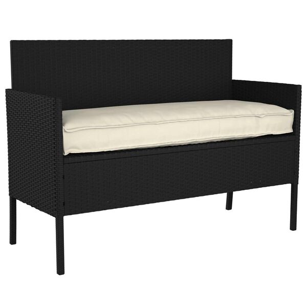 vidaXL Pallet padjakomplekt 2 pcs cream 150 x 40 x 8 cm Oxfordi kangas