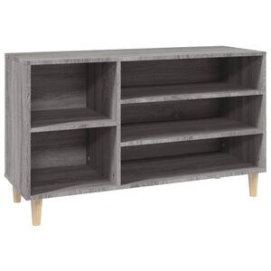 vidaXL kingakapp, hall Sonoma tamm, 102x36x60 cm, tehispuit