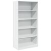 vidaXL garderoob valge 100 x 50 x 200 cm tehispuit