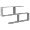 vidaXL Seinariiul Betoonhall 100 x 12 x 50,5 cm Tehispuit