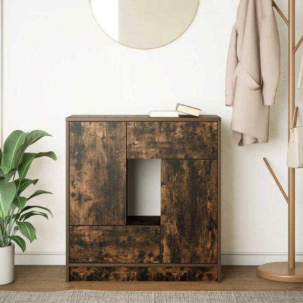 vidaXL puhvetkapp sahtlitega ja ustega, 70,5x34x74,5 cm