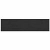 vidaXL Seina Peatsi 12 pcs Must Samet