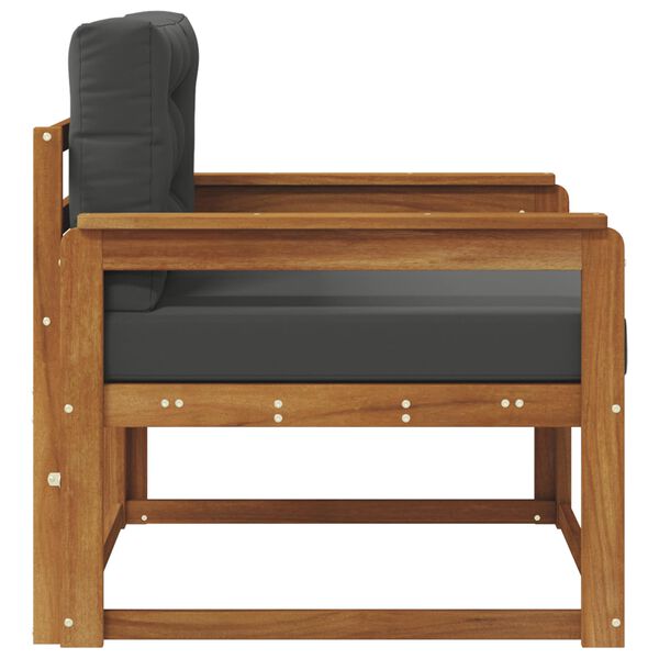 vidaXL V&auml;ljas Keskmine Diivan Tugev akatsiapuu Neutraalne