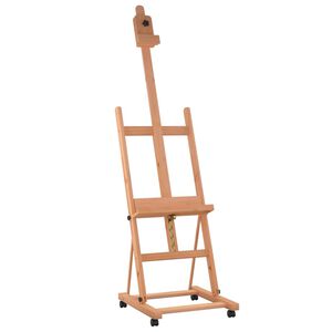 vidaXL molbert, 55 x 53,5 x 178 cm, p&ouml;&ouml;kpuu