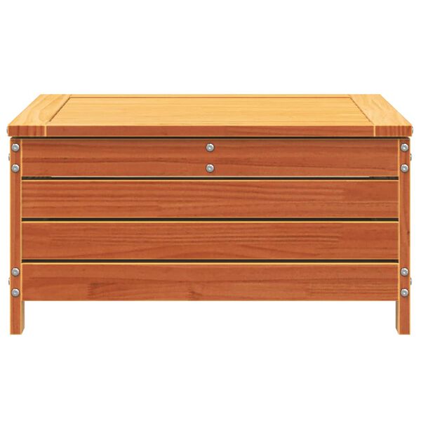 vidaXL aia jalapink, vahapruun, 62 x 63,5 x 32 cm, männipuit