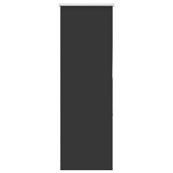 vidaXL pimendav ruloo must 40x175 cm kanga laius 35,7 cm pol&uuml;ester