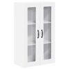 vidaXL Seinaklaasikapp PORTO Valge 60 x 31 x 100 cm Tehispuit