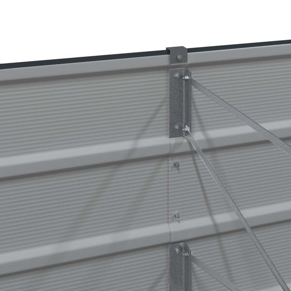 vidaXL Taimekast Antratsiit 480 x 50 x 45 cm Tsinkteras