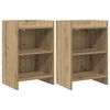 vidaXL &Ouml;&ouml;kapid 2 pcs Artisan tamm 40 x 30 x 60 cm Tehispuit