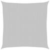 vidaXL p&auml;ikesevarjupuri helehall 3,6x3,6 m 100% pol&uuml;ester Oxford