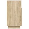 vidaXL &ouml;&ouml;kapp, 2 sahtliga, Sonoma tamm, 36x36x68 cm