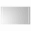 vidaXL LED vannitoa peegel L&auml;bipaistev 60 x 30 cm karastatud klaas