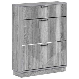 vidaXL Kinga kapp HOORN 78 x 24 x 100 cm Tehispuit Hall Sonoma