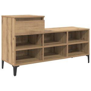 vidaXL Kinga kapp sahtliga k&auml;sit&ouml;&ouml;tamm 102 x 36 x 60 cm Tehispuit