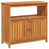 vidaXL aia konsoollaud 80x35x75 cm akaatsiapuit