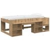 vidaXL Laste voodiraam koos ladustamisega Artisan tamm 90 x 200 cm