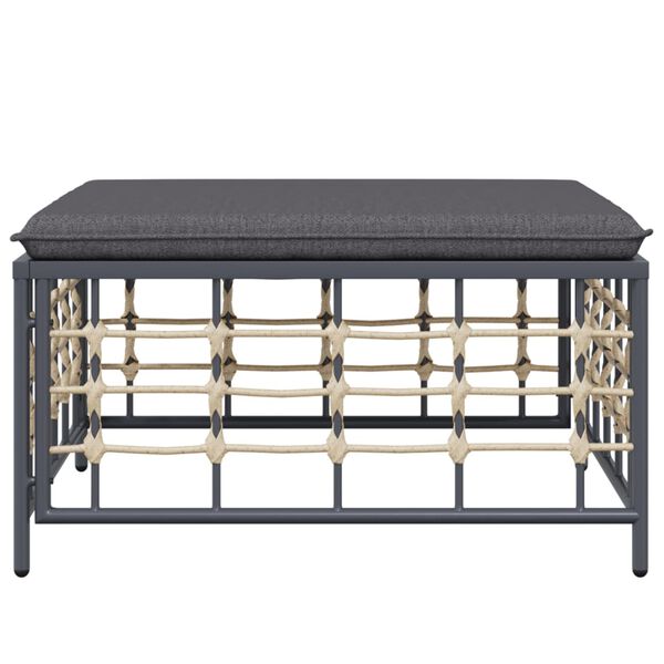 vidaXL aia jalapink tumehalli istmepadjaga, pol&uuml;rotang