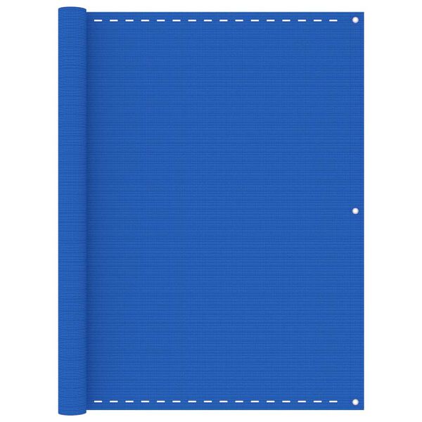 vidaXL r&otilde;dusirm, sinine, 120 x 500 cm, HDPE