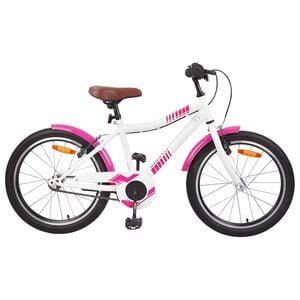 vidaXL Laste Bike 18 Tolli 5-7 aastastele Roosa