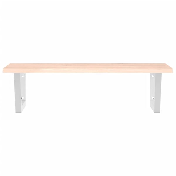 vidaXL seinale kinnitatav valamuriiul, teras ja tammepuit