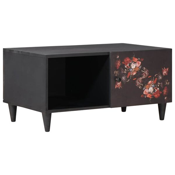 vidaXL Kohvilaud Mitmevärviline 80 x 50 x 40 cm Tugev mango puu