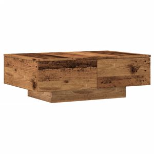 vidaXL diivanilaud Old Wood 90x60x31 cm Engineered Wood