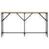 vidaXL konsoollaud, Sonoma tamm, 140x23x75 cm, tehispuit