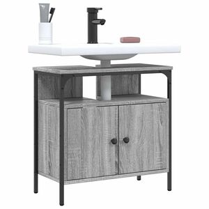vidaXL valamukapp, hall Sonoma tamm, 60x30x60 cm, tehispuit