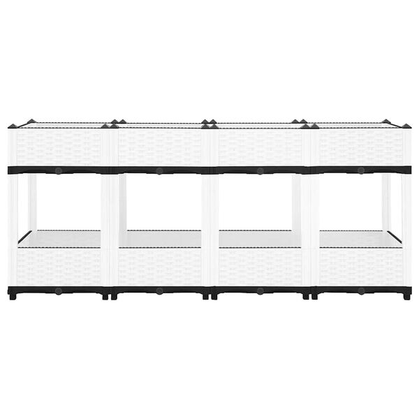 vidaXL taimelava, 160 x 40 x 71 cm, pol&uuml;prop&uuml;leen