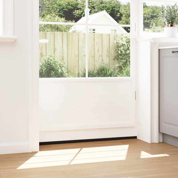 vidaXL Kruvitavad uksel&ouml;&ouml;kide tihendid 2 pcs Valge 100 cm