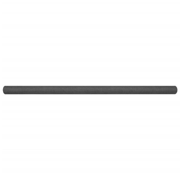 vidaXL v&otilde;rkkate, klaaskiud, 112 x 1000 cm, must