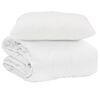 vidaXL Suvised teki padjaga 2 pcs Valge Mikrofiiber