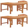 vidaXL Puu pink 2 pcs Neutraalne 160 x 80 x 45cm Tugev Eukal&uuml;pti Puit