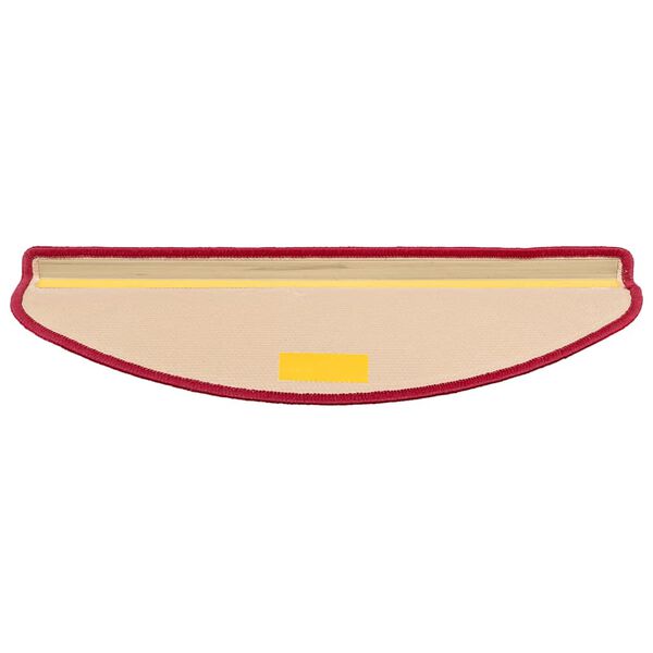 vidaXL isekleepuv trepivaip 15 tk, punane, 65x21x4 cm