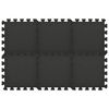 vidaXL põrandamatid 54 tk 4,86 ㎡ EVA-vaht, must