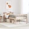 vidaXL vanemate inimeste voodiraam peatsiga, 75 x 190 cm, m&auml;nnipuit