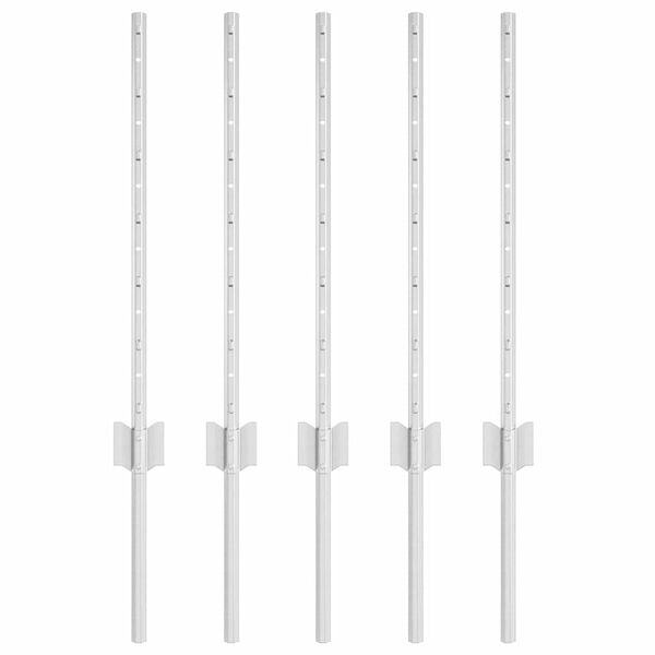 vidaXL Aiapost 5 pcs H&otilde;bedane 60 cm Teras