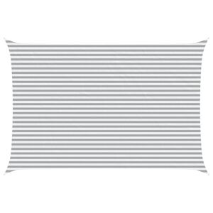 vidaXL P&auml;ikesepuri Helehall ja valge 6 x 4 m 100% pol&uuml;ester Oxford