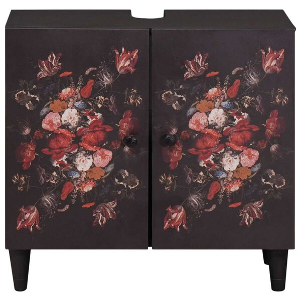 vidaXL Valamukapp Mitmevärviline 62 x 33 x 58 cm Tugev mango puu